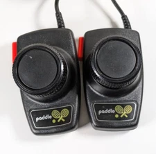 Atari 2600 Pair Of Original Paddles Cleaned Tested Jitter Free VINTAGE Combined