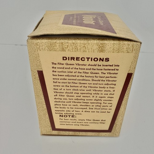 Vintage Filter Queen Vibrator in Original Box for Vacuum - Picture 8 of 12