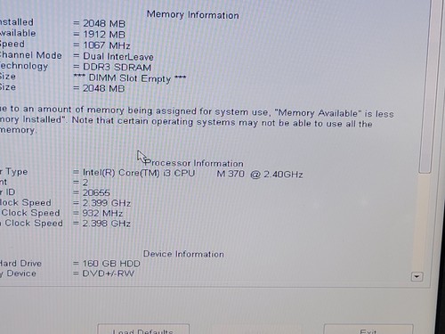 Dell Latitude E5410 computer portatile Intel Core i3 2,40 GHz 2 GB 160 GB HDD DVD-RW Win10 - Foto 4 di 9