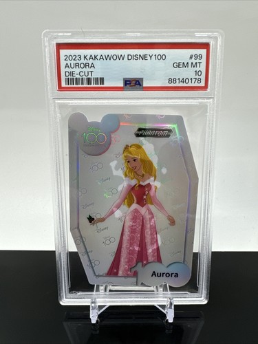 2023 Kakawow Disney100 PSA 10 GEM MINT Die-Cut Aurora Sleeping Beauty #99 POP5
