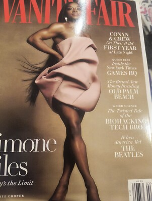 Vanity Fair Magazine February 2024 Simone Biles The Sky's Is The Limit