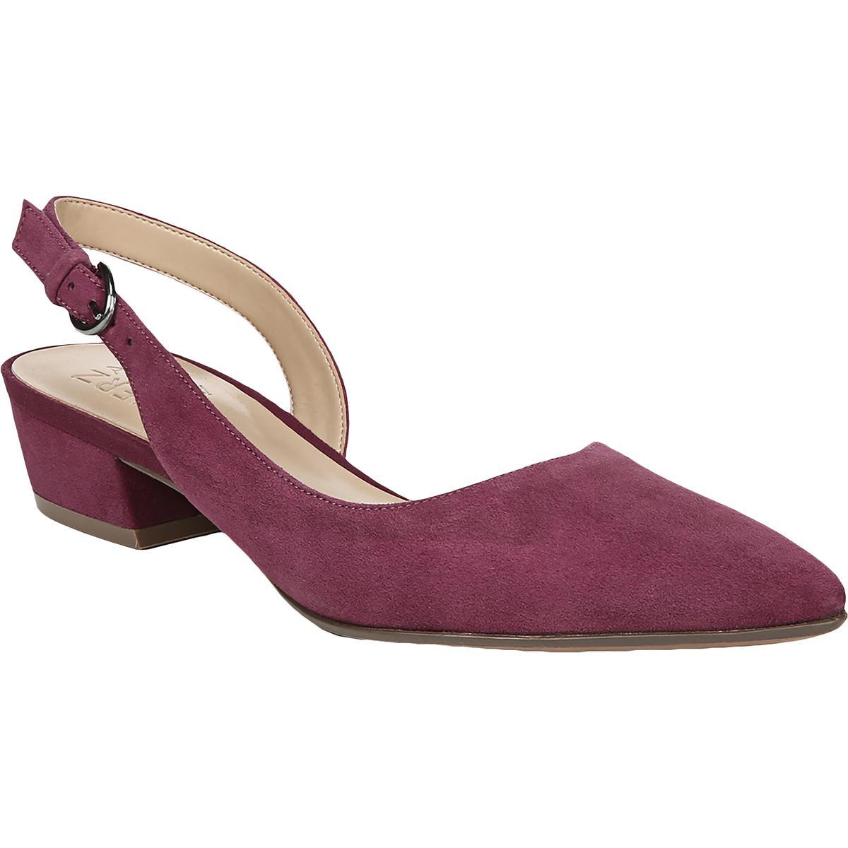 Нарядные туфли на высоком каблуке BHFO 0508 от Naturalizer Womens Banks с открытой спиной и ремешками-стропами