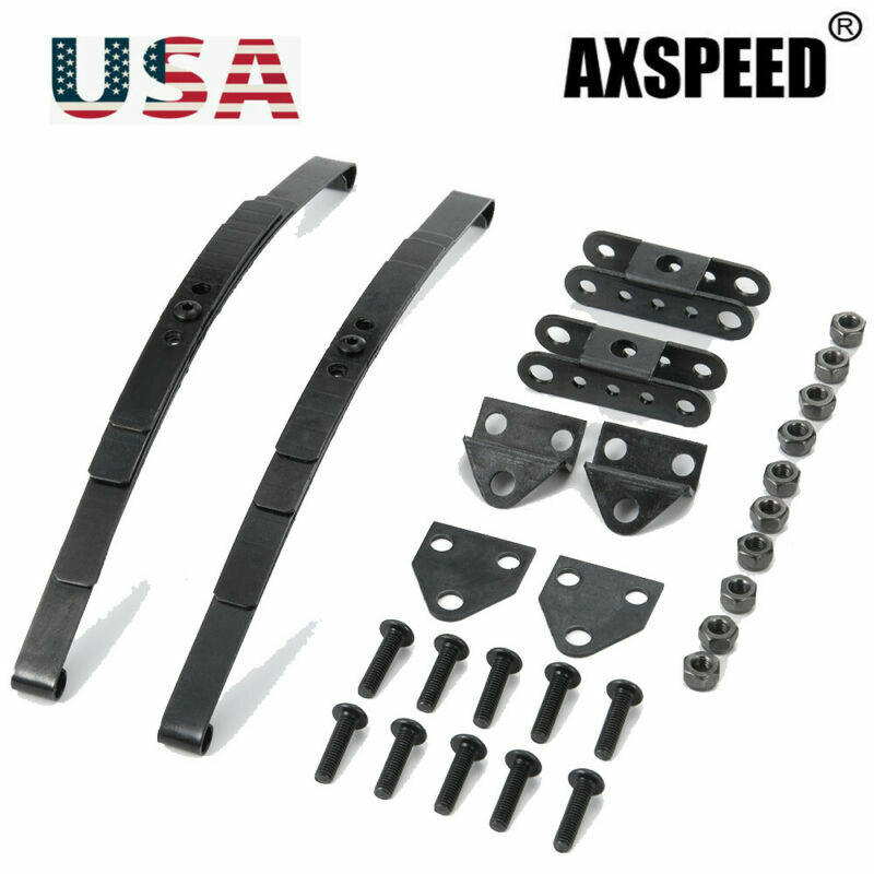 AXSPEED Steel Leaf Spring Suspension Mount For D90 TF2 1/10 
