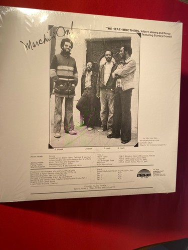 ALBERT HEATH & the Heath Bros - Marchin' On ~STRATA-EAST 1976 {nm reissue) RARE - Picture 2 of 5