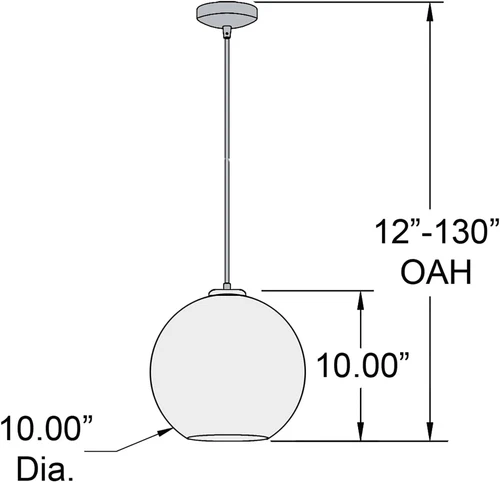 Brushed Copper Glow Pendant Light - 10" Wide with Copper Shade - Picture 3 of 3