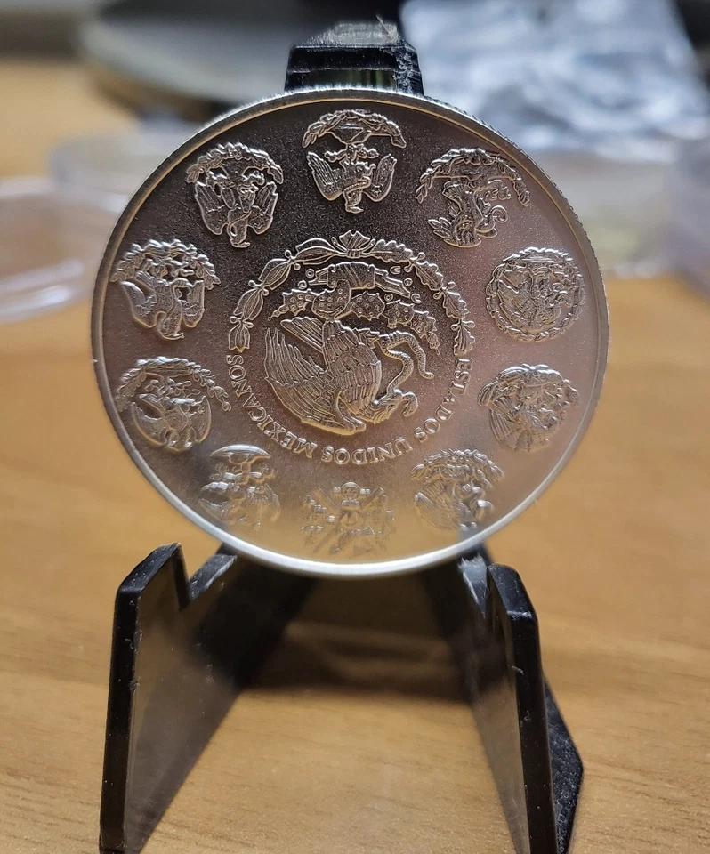 2023 Mexiko MEXICO Messico ARGENTO Silver plata LIBERTAD 1 oncia oz .999 FDC UNC - Immagine 2 di 2