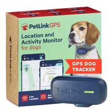 GPS Dog Tracker - Real-time Pet Tracker Collar - Waterproof Dog GPS Tracker w...