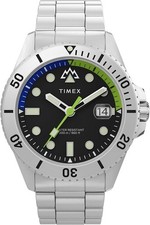 Timex Men's Watch Expedition North Anchorage Silver Steel Bracelet TW2W41900 NEW
