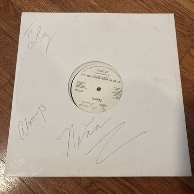 Nena Signed Autographed Vinyl Record LP Let Me Be Your Angel Girl