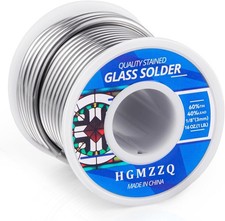 60/40 solder for stained glass,Industrial grade Solder for Glass Artisans,Dia 3m