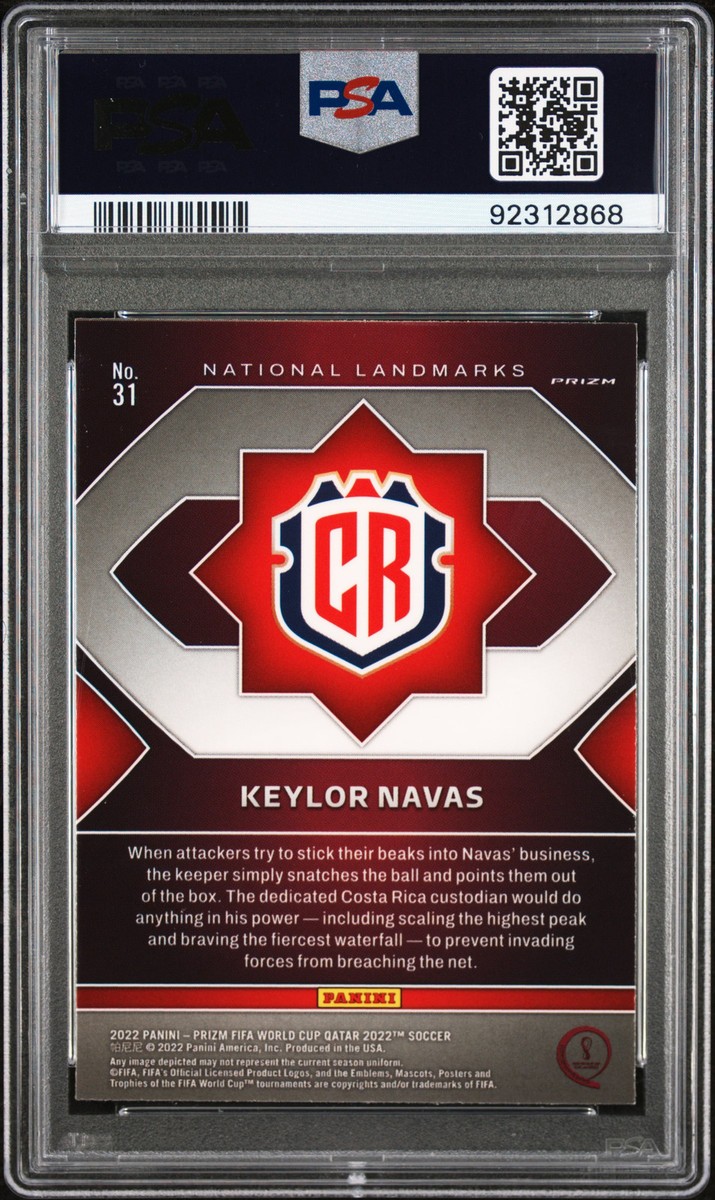 2022 Panini Prizm World Cup Qatar - National Landmarks Keylor