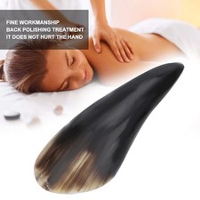 Ox Horn Scraping Board Body Acupuncture Massage Muscle Pain Relief Gua Sha Tool