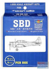 TRP04207 1:200 Trumpeter SBD Dauntless Aircra...