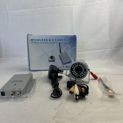 Drahtloses A/V Überwachungskamera System Kit - Nachtsicht CCTV - 1,2 GHz Empfänger