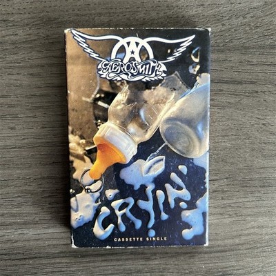 Aerosmith Cryin' Cassette Single Rock Geffen 1993 GEFCS-19256 Clear