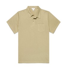 Sunspel SS Riviera Polo Shirt Pistachio