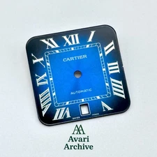 Cartier Santos Blue Roman OEM Large Dial WSSA0030 WSSA0048 39.8mm
