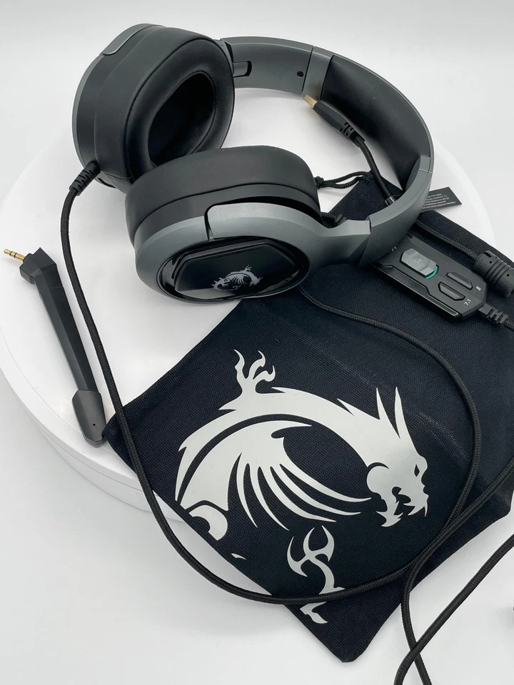 MSI Immerse GH50 Gaming Headset – RGB – 7.1 Surround – USB– Abnehmbares Mikrofon - Bild 2 von 4