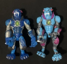 Mr Beast Lab Mutators Stealth-Iconic Panther Moose Toys NO Chamber FIGURES ONLY