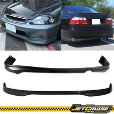 Fits 99-00 Honda Civic Ek 2dr 4dr Pp Front Rear Bumper Lip Spoiler Bodykits