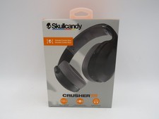 Skullcandy Crusher Evo Wireless Over-Ear Headphones Black S6EVW-S986 NEW SEALED