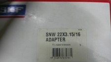 NEW SKF SNW 22X3.15/16 Adapter Sleeve