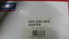 NEW SKF SNW 22X3.15/16 Adapter Sleeve