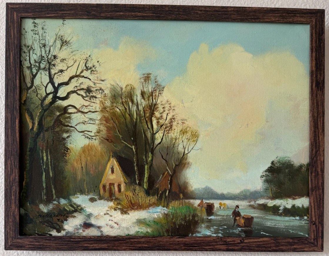荷兰艺术风景画| eBay