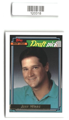 1992 Topps Gold Jeff Ware #414 card