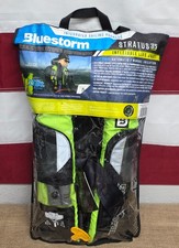 Bluestorm Stratus 35 SAIL Inflatable Life Jacket USCG Type 2 PFD, Hi-Viz