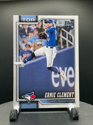 2026 Topps Series 2 Baseball #505 Ernie Clement, Toronto Blue Jays