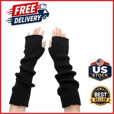 Versatile Women's Arm Warmers in Black - Ideal for Travel and Outdoor Activities