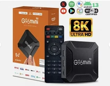 Android 13.0 Smart TV Box 8K HDMI Quad Core HD 2.4G WIFI Media Stream Player