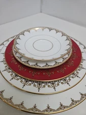 5 Pc Set Lenox Jeweled Saree Gold 