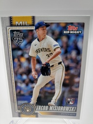 2026 Topps Rip Night - Jacob Misiorowski #BB25