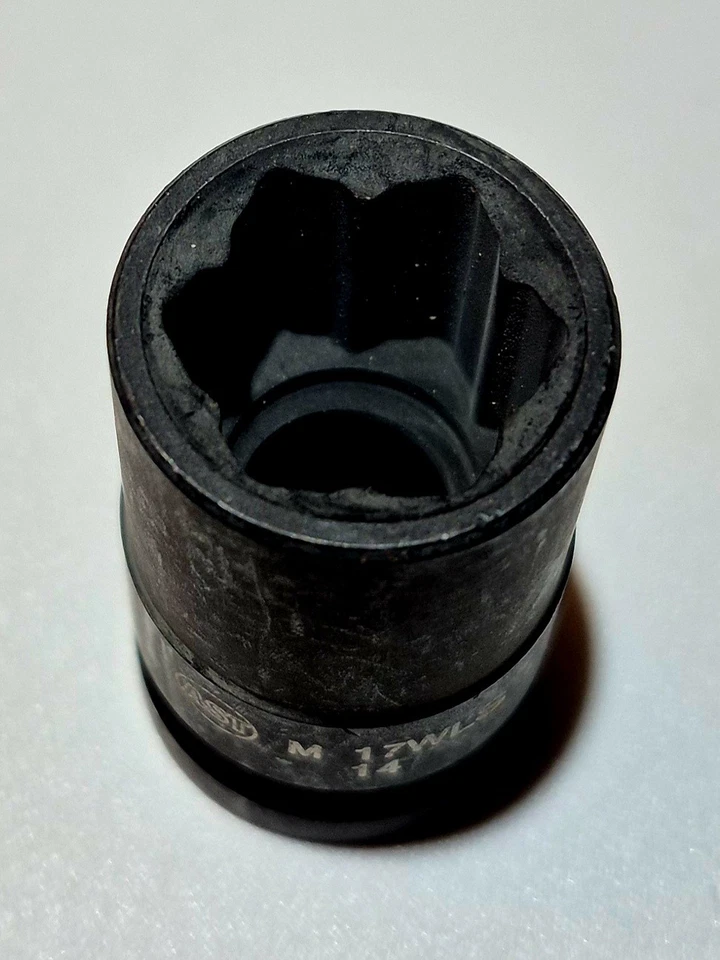 AST M17WLS 17MM 1/2" unidad Maybach Mercedes tuerca de rueda enchufe de impacto especial Foto 2 de 4