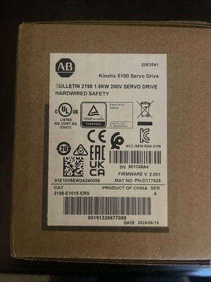 2198-E1015-ERS Kinetix 5100 Servo Drive New Sealed