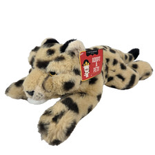 Cheetah Cub FAO Schwarz Plush Stuffed Animal Soft Leopard 2021 15" NWT