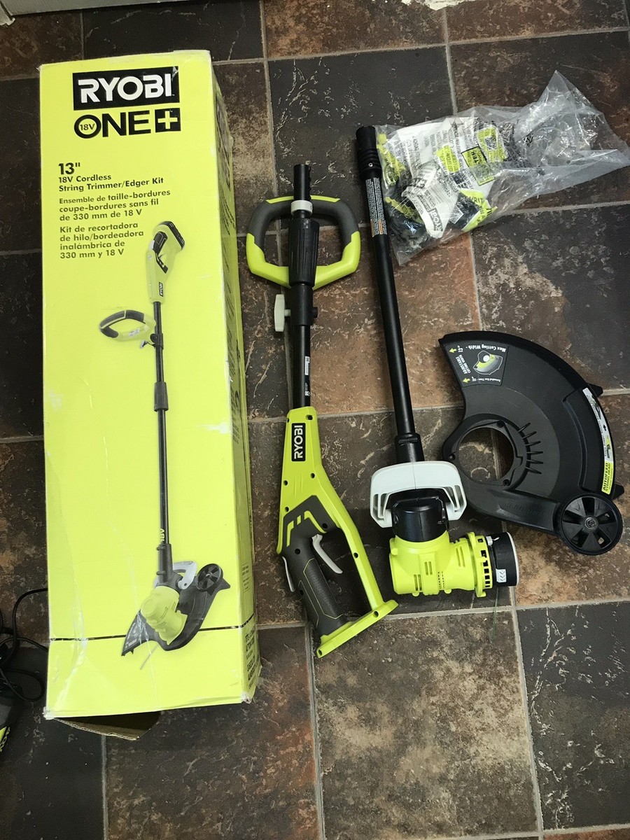 Trigger Ryobi One Edger OPEN BOX Ryobi P20180 18V 13