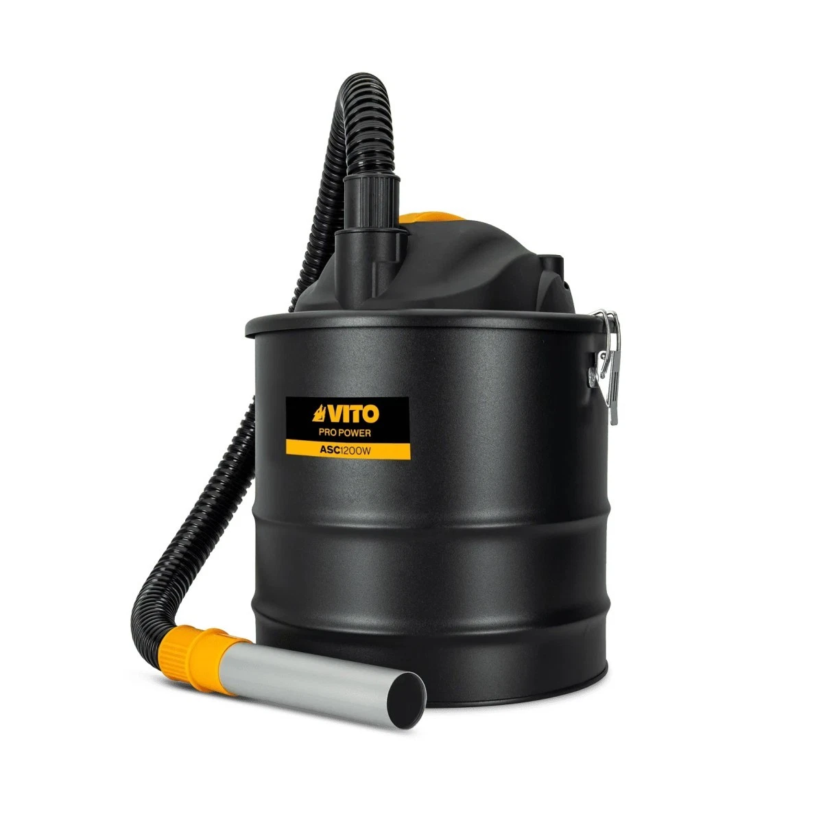 Poignée Courbe Pour Aspirateur De Cendres Lavorwash - Réf. 3.753.0003, D.35 - Neuf, Avec Brosse, Aspirateur Humide