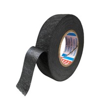 50ft Fabric Electrical Tape Heat-Resistant Automotive Car Wiring Harness Black