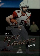 2018 Panini Luminance #111 Kyle Lauletta RC - FB