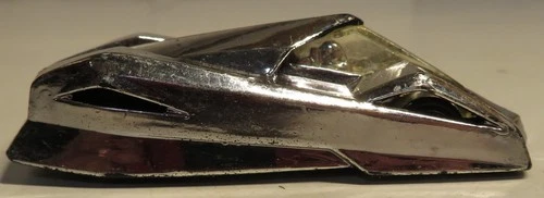 Vintage 1994 Hot Wheels Dark Chrome Shadow Jet II 1/64 Plastic Diecast Ultra Hot