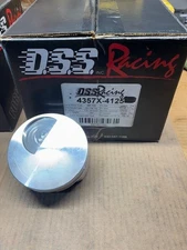 363 Ford Kaase P-38 Forged -3cc Flat Top DSS Racing GSX pistons. 4.125" Bore