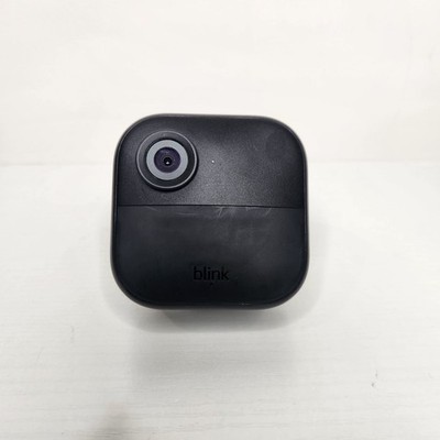 Blink Outdoor 4 (4th Gen) Wire-Free Security Camera   Black   Tested Working
