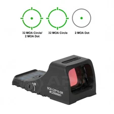 Holosun SCS P10 Solar Green Dot Reflex Optic Sight for CZ P10 SCS-P10-GR