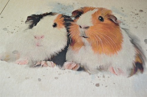 Fabric Cushion Panels Linen-look Country Creatures and Animals for Home Decor- - Picture 57 of 83