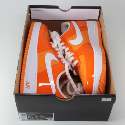 Nike Air Force 1 '07 LV8 'Patent Orange White' HV9405-800 Men's