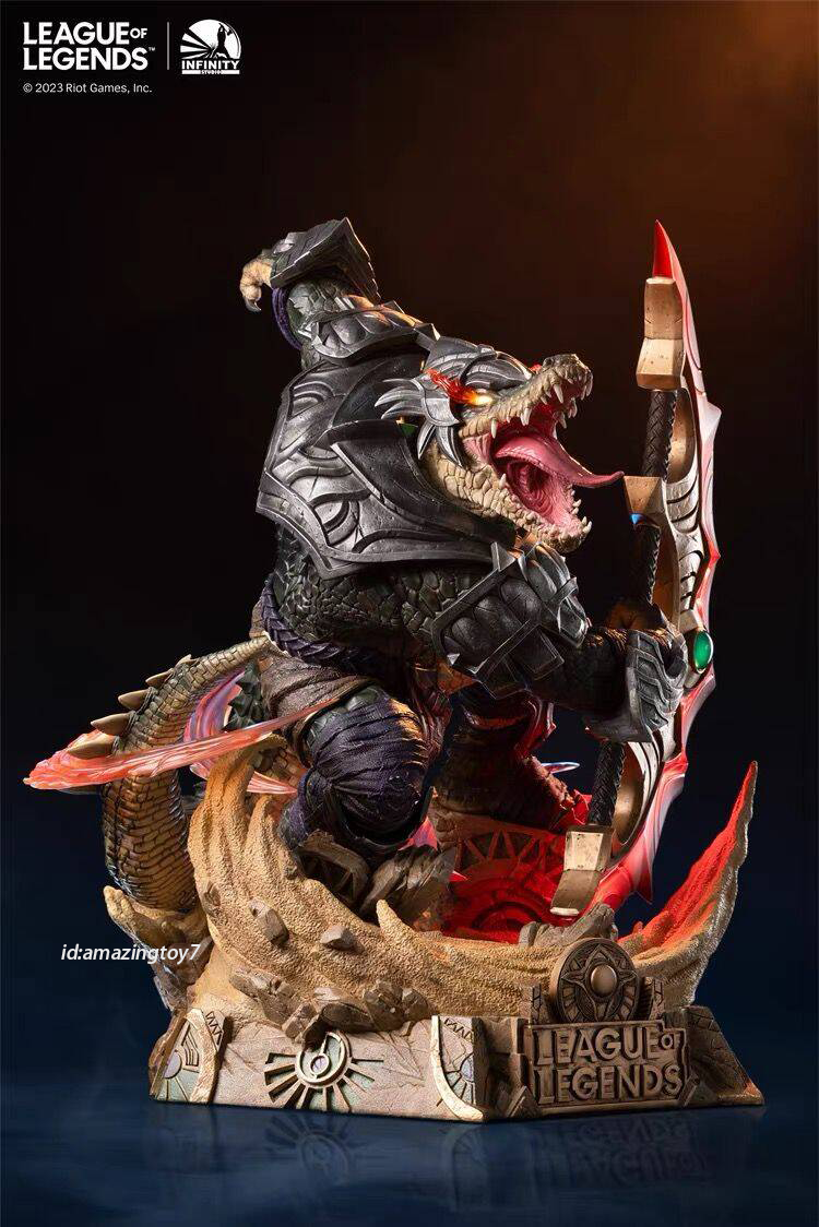 Infinity Studio LOL 1/4 Renekton Crocodile Resin Model Statue | eBay