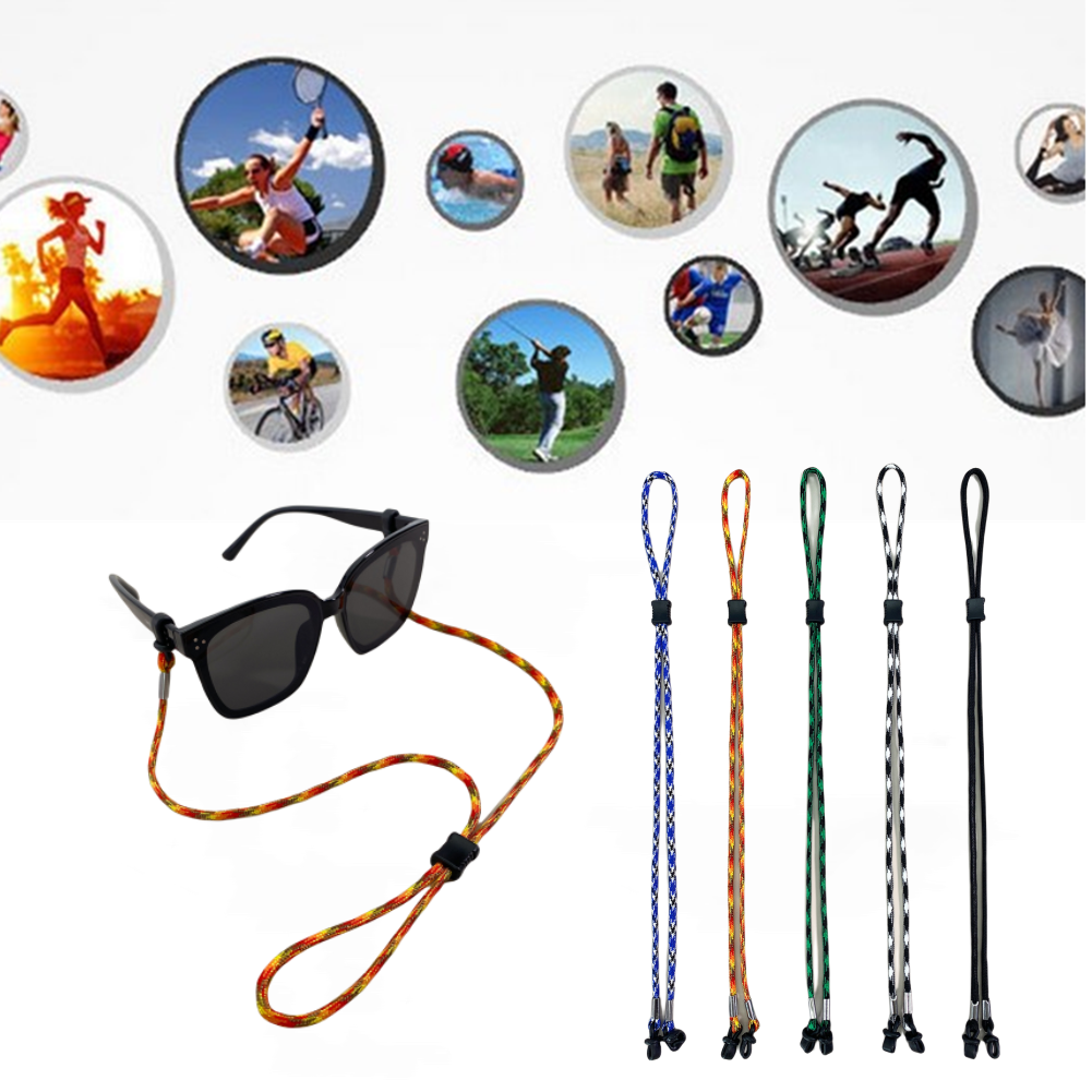 5Neck Strap Sport Sunglass Eyeglass Read Glasses Cord Lanyard Holder
